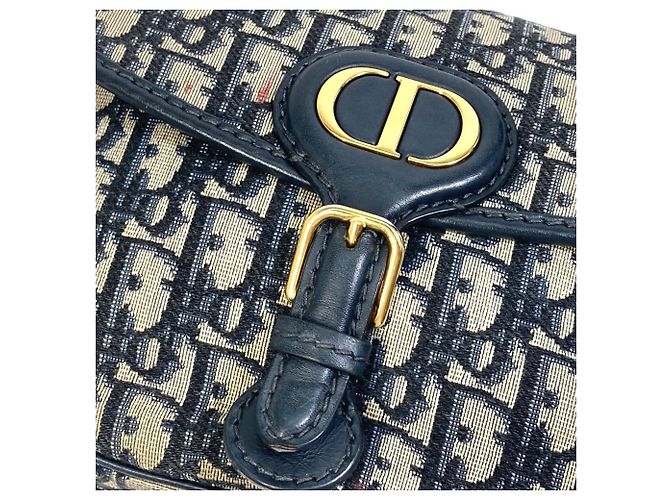 Borsa a Spalla Bobby Pochette Oblique Christian Dior Blu navy - vista 7