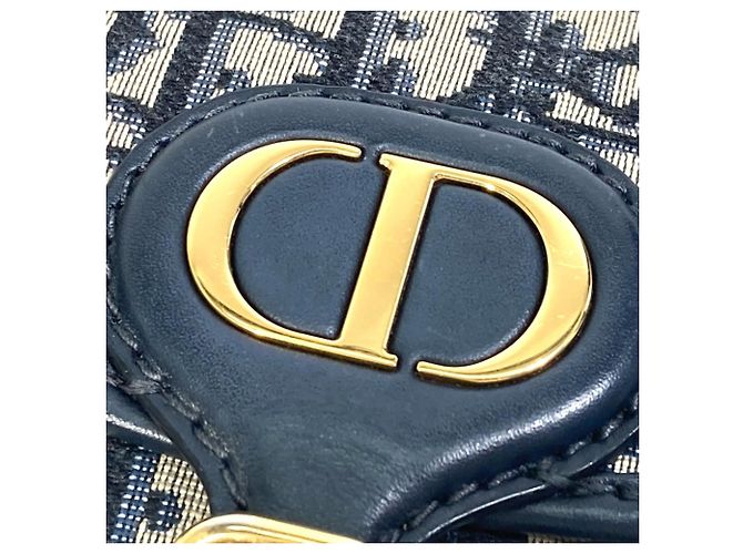 Borsa a Spalla Bobby Pochette Oblique Christian Dior Blu navy - vista 8