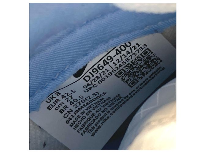 Nike DJ9649-400 Union Dunk Low Passport Pack Sneakers Blu chiaro - vista 13