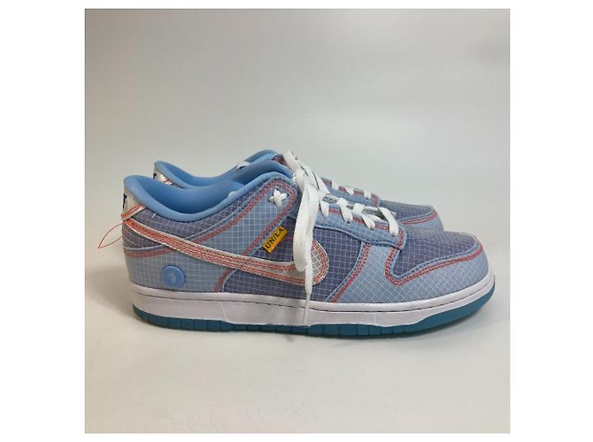 Nike DJ9649-400 Union Dunk Low Passport Pack Sneakers Blu chiaro - vista 4