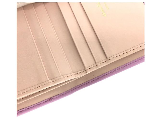Billetera Bifold Gancini Salvatore Ferragamo Púrpura - vista 12
