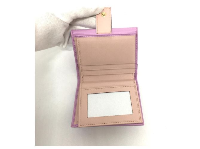 Billetera Bifold Gancini Salvatore Ferragamo Púrpura - vista 9