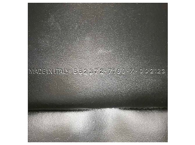 Borsa a spalla in pelle gialla Balenciaga Giallo - vista 11