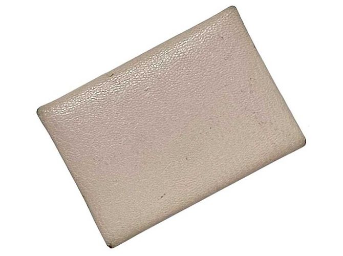 Billetera Bifold Duo Calvi de Hermès Rosa - vista 2