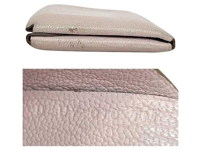 Billetera Bifold Duo Calvi de Hermès Rosa - vista 3