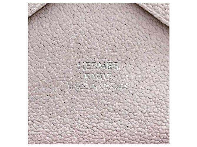 Billetera Bifold Duo Calvi de Hermès Rosa - vista 9