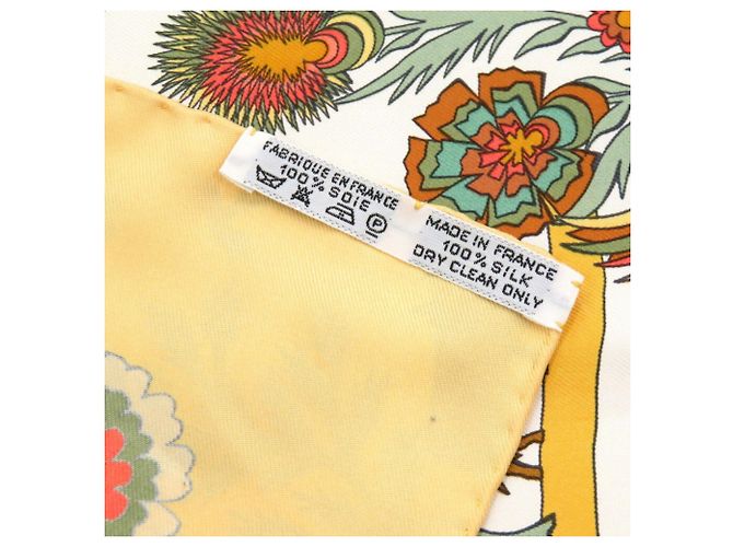 Bufanda de Seda Recortada Carré 90 Decoupages Hermès Multicolor - vista 5