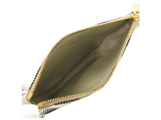 Borsa a tracolla Micro Shield di Burberry Beige - vista 8