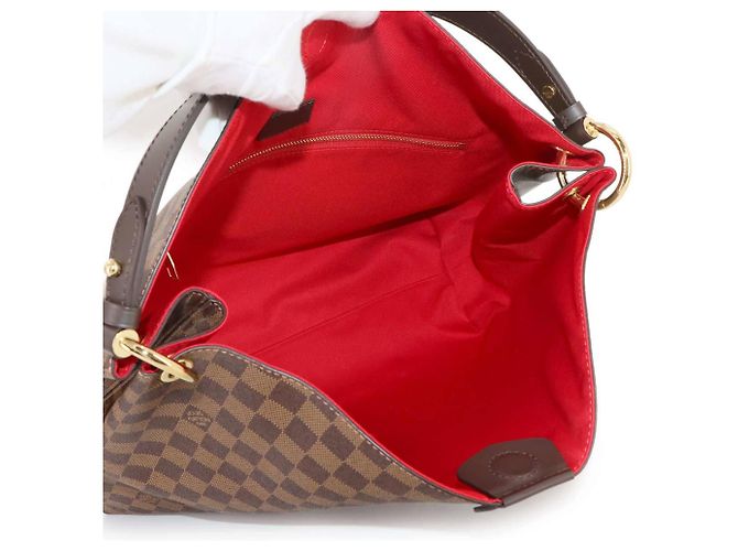 Borsa a Spalla Graceful MM Damier Louis Vuitton Damier ebene - vista 6