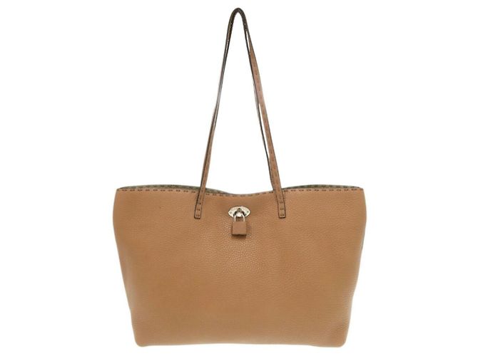 Fendi Selleria Carla braune Leder-Tote - Ansicht 4
