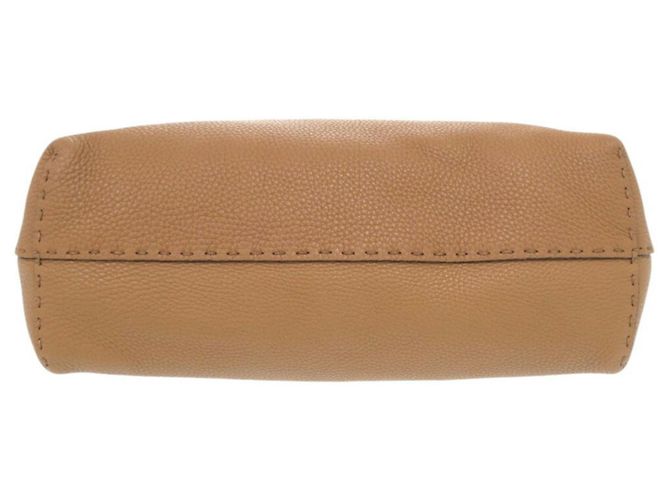 Fendi Selleria Carla braune Leder-Tote - Ansicht 5