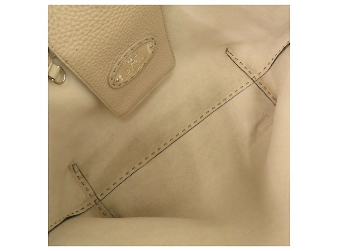 Fendi Selleria Carla braune Leder-Tote - Ansicht 7