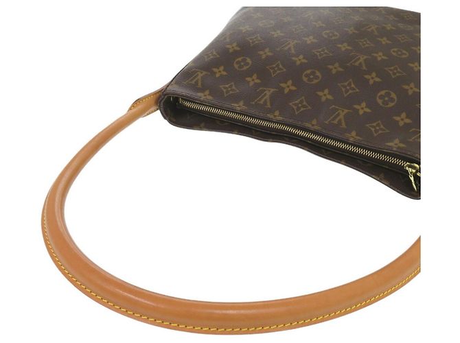 Louis Vuitton Looping GM Monogram Schultertasche Braun - Ansicht 8