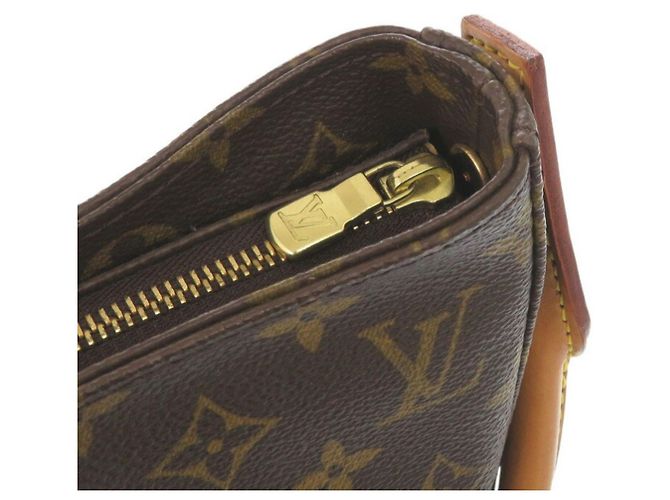 Louis Vuitton Looping GM Monogram Schultertasche Braun - Ansicht 9