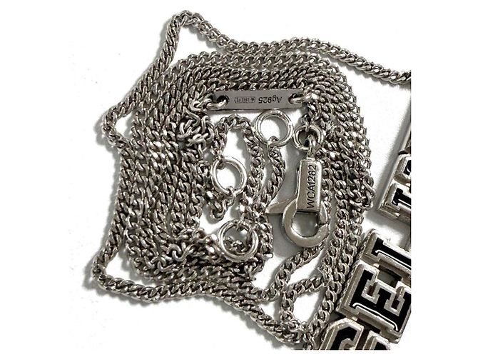 Céline Collana Pendente da Uomo Celine in Argento 925 - vista 6