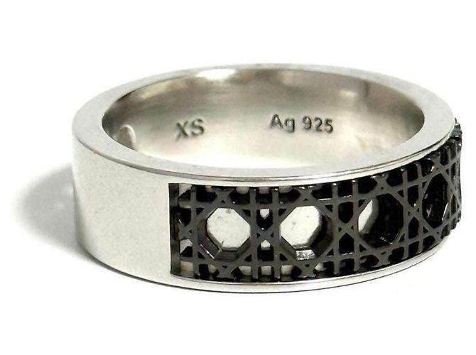 Anello Cannage da Uomo Christian Dior - vista 3