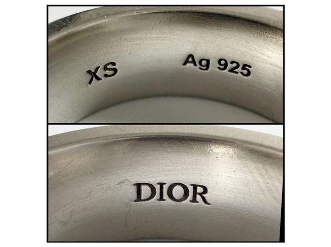 Anello Cannage da Uomo Christian Dior - vista 8