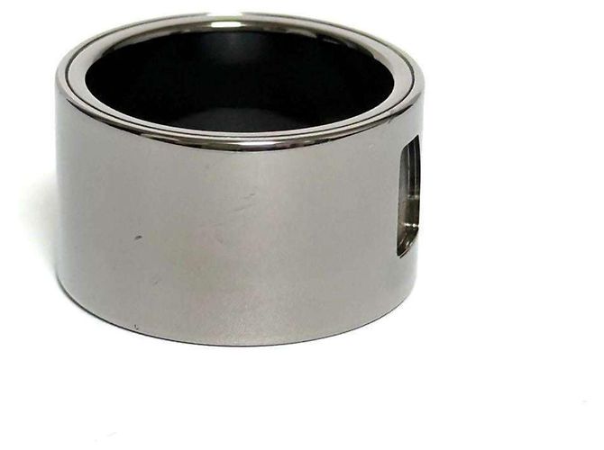 Herrenbreiter Ring Louis Vuitton Silber - Ansicht 2