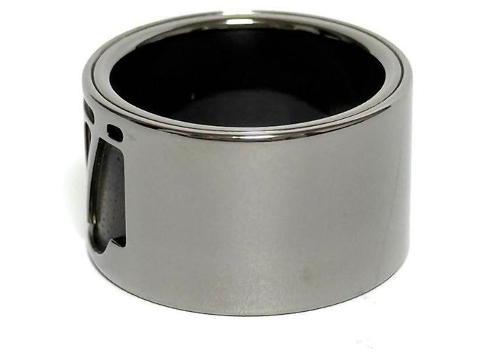 Herrenbreiter Ring Louis Vuitton Silber - Ansicht 3
