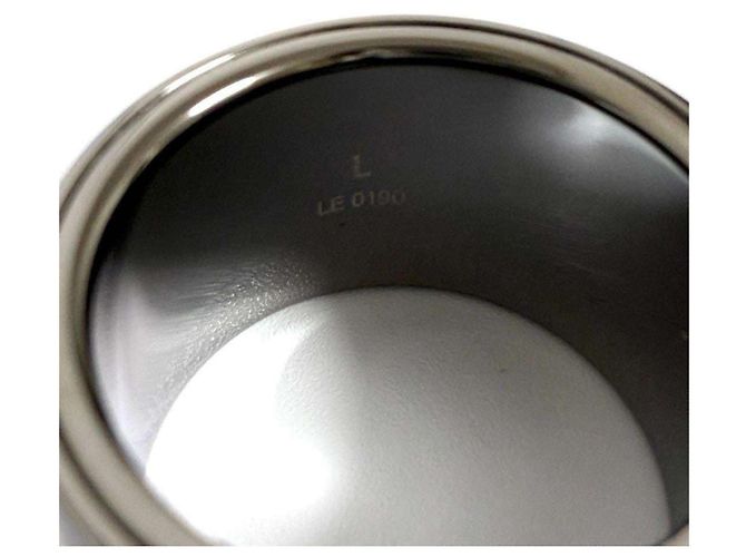 Herrenbreiter Ring Louis Vuitton Silber - Ansicht 7