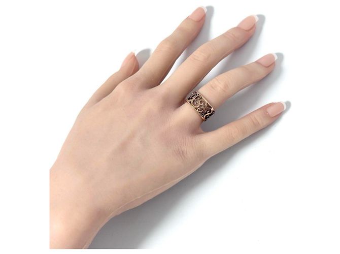 Tiffany & Co Anello Largo Enchant di Tiffany per Donna in Metallo Rubedo - vista 10