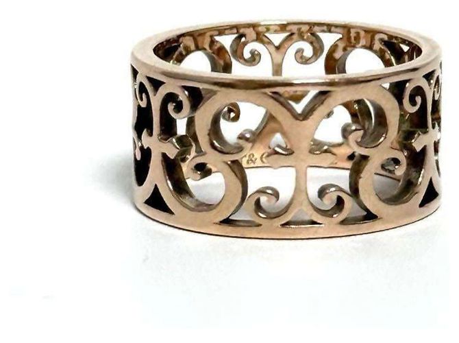Tiffany & Co Anello Largo Enchant di Tiffany per Donna in Metallo Rubedo - vista 5