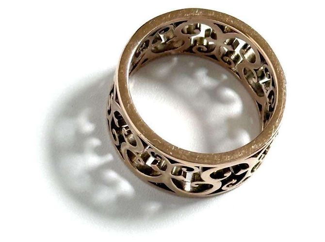 Tiffany & Co Anello Largo Enchant di Tiffany per Donna in Metallo Rubedo - vista 6