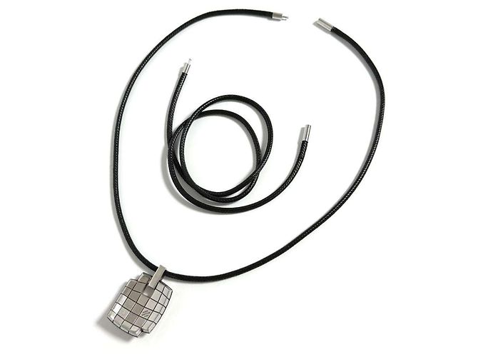 Collana Pendente Damier Mosaic da Uomo Louis Vuitton - vista 10