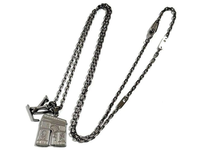 Collar Péndulo Arc de Triomphe para Hombre Louis Vuitton Metálico - vista 3