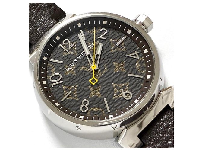 Orologio Tambour Monogram da Uomo Louis Vuitton - vista 2