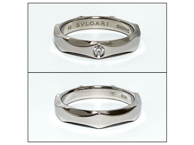 Bulgari Bvlgari Infinito Ehering aus Platin Silber - Ansicht 2