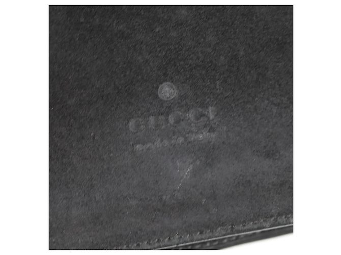 GUCCI Shoulder Bag Suede Black Silver 001 3258 Auth bs28426 Silvery - view 19