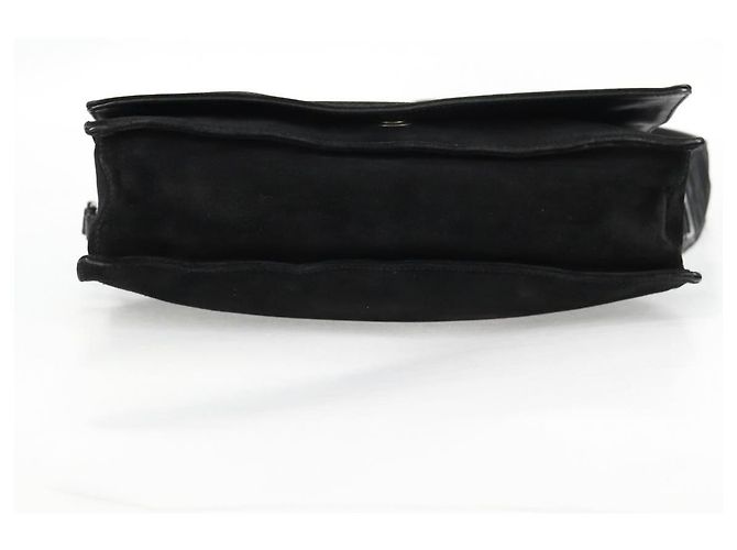 GUCCI Shoulder Bag Suede Black Silver 001 3258 Auth bs28426 Silvery - view 7