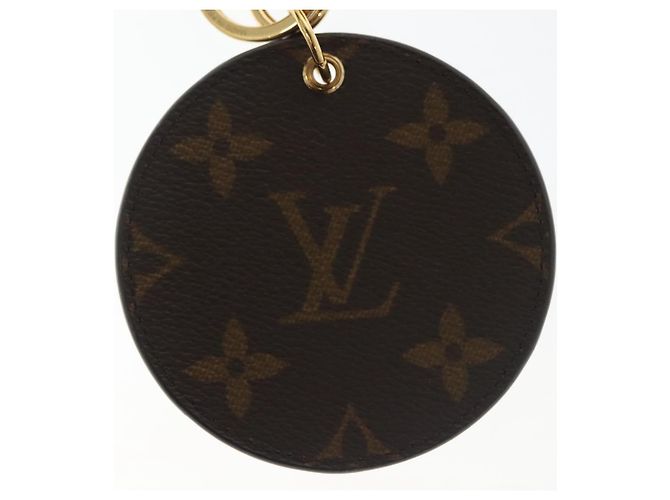 LOUIS VUITTON Monogram Portachiavi Cameo Charm Bianco MP3203 LV Auth 136742 Monogramma - vista 7