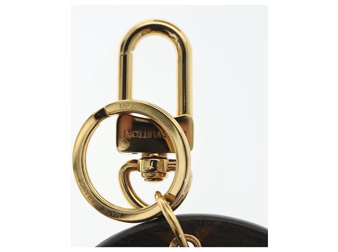 LOUIS VUITTON Monogram Portachiavi Cameo Charm Bianco MP3203 LV Auth 136742 Monogramma - vista 8