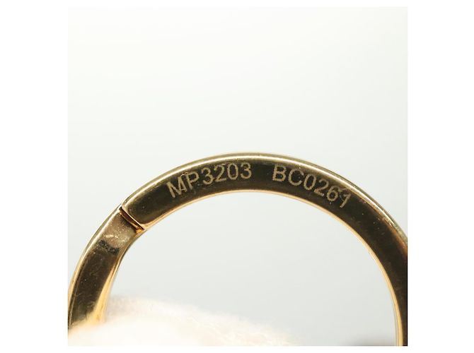 LOUIS VUITTON Monogram Portachiavi Cameo Charm Bianco MP3203 LV Auth 136742 Monogramma - vista 9