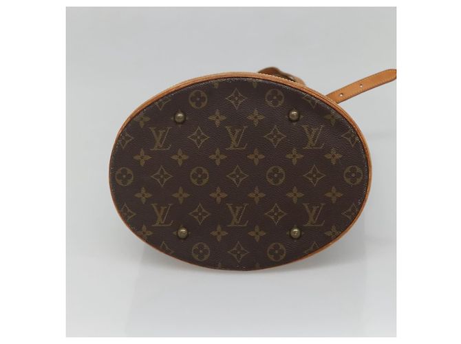 LOUIS VUITTON Borsa a Spalla Monogram Bucket GM M42236 LV Auth 136859 Monogramma - vista 5