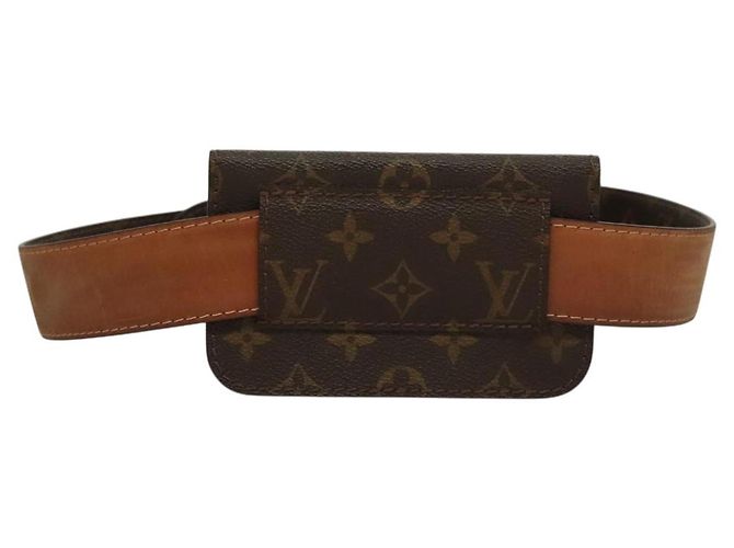 LOUIS VUITTON Monogram Ceinture Pochette Solo Borsa a vita M6948W LV Auth ki5888 Monogramma - vista 2
