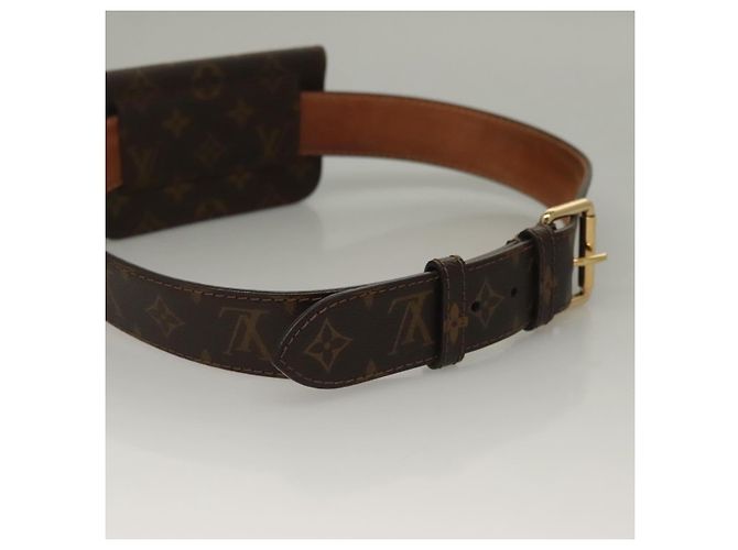 LOUIS VUITTON Monogram Ceinture Pochette Solo Borsa a vita M6948W LV Auth ki5888 Monogramma - vista 7