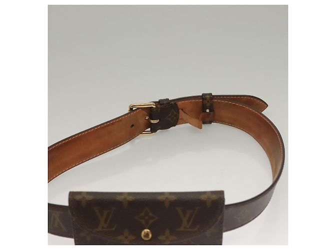 LOUIS VUITTON Monogram Ceinture Pochette Solo Borsa a vita M6948W LV Auth ki5888 Monogramma - vista 8