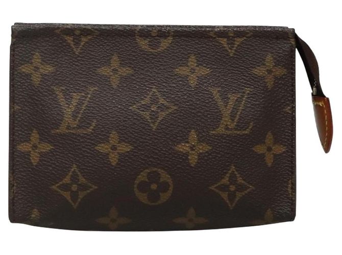 LOUIS VUITTON Poche Toilette Monogram 15 M47546 LV Auth 139378 Monogramma - vista 13
