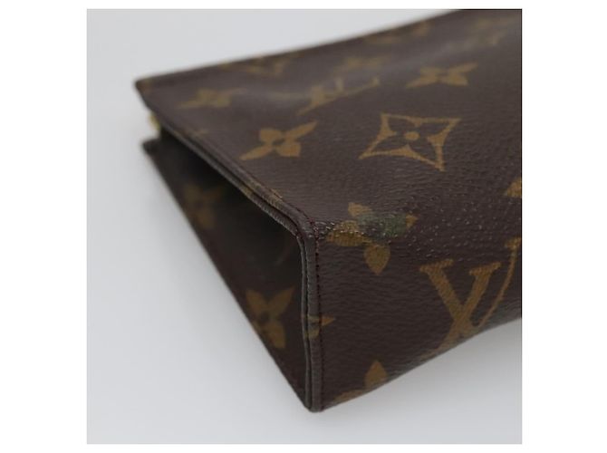 LOUIS VUITTON Poche Toilette Monogram 15 M47546 LV Auth 139378 Monogramma - vista 14