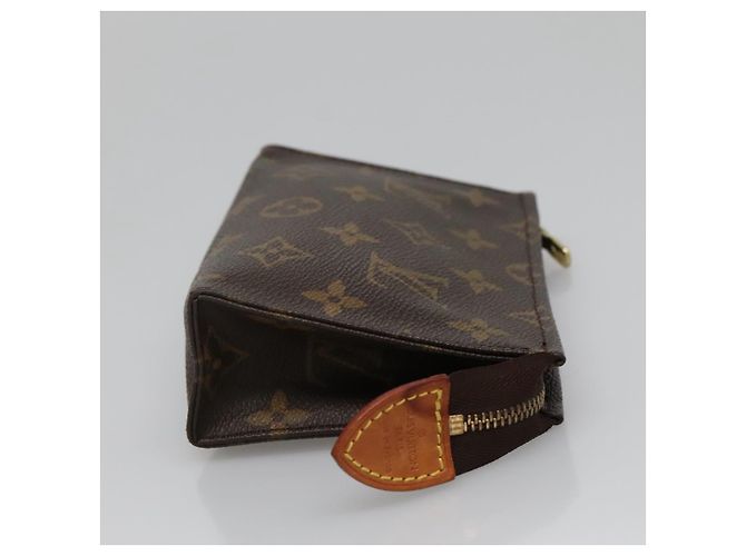 LOUIS VUITTON Poche Toilette Monogram 15 M47546 LV Auth 139378 Monogramma - vista 3
