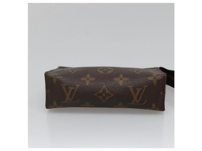 LOUIS VUITTON Poche Toilette Monogram 15 M47546 LV Auth 139378 Monogramma - vista 6