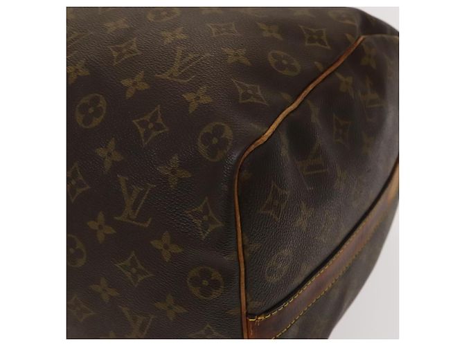 LOUIS VUITTON Borsa Boston Monogram Keepall Bandoulière 50 M41416 Auth LV 136674 Monogramma - vista 15