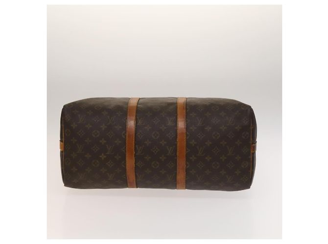 LOUIS VUITTON Borsa Boston Monogram Keepall Bandoulière 50 M41416 Auth LV 136674 Monogramma - vista 5