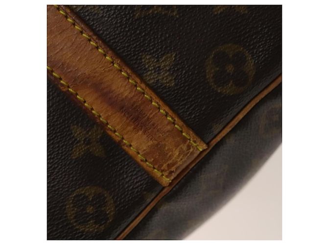 LOUIS VUITTON Borsa Boston Monogram Keepall Bandoulière 50 M41416 Auth LV 136674 Monogramma - vista 9