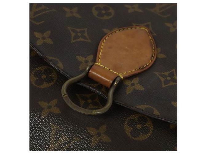 LOUIS VUITTON Borsa a Spalla Monogram Saint Cloud GM M51242 LV Auth 139185 Monogramma - vista 19