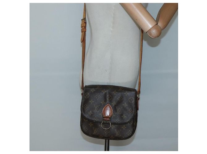LOUIS VUITTON Borsa a Spalla Monogram Saint Cloud MM M51243 LV Auth bs28560 Monogramma - vista 25