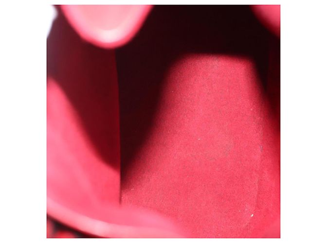 LOUIS VUITTON Epi Sac Depaule PM Borsa a Spalla Rossa M80207 LV Auth 138704 Rosso - vista 11